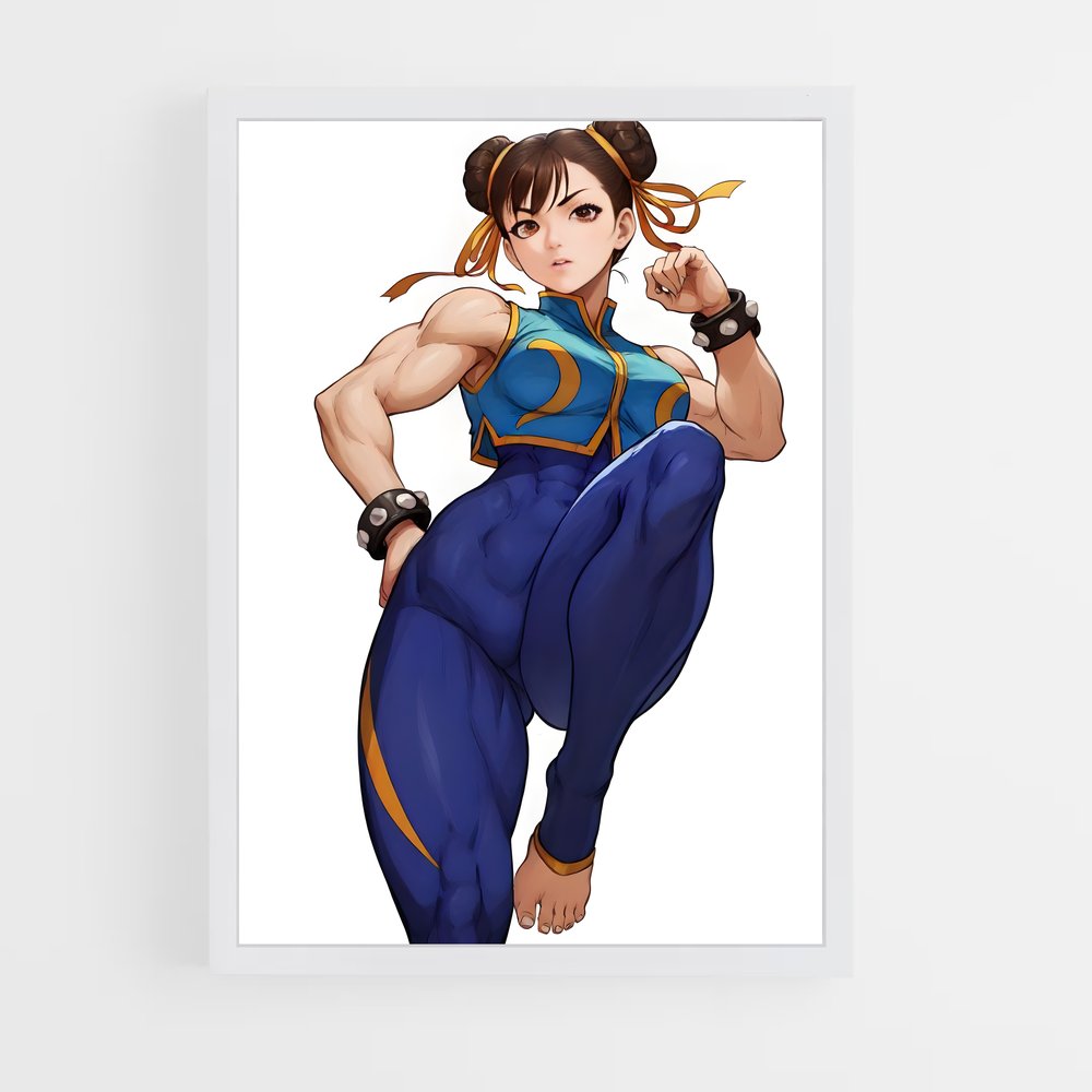 Poster Street Fighter: Chun-Li en Action (vue 3)